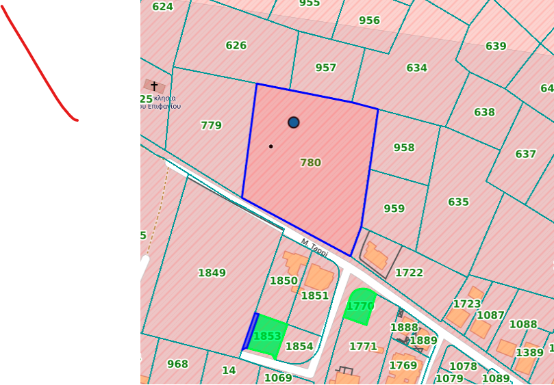 8630m2 Terreno en Larnaca, Larnaka, Chipre No. 40021