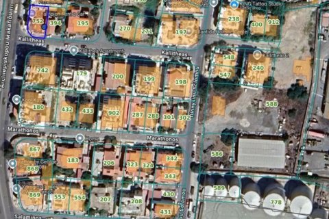250m2 Terreno en Larnaca, Larnaka, Chipre No. 40086