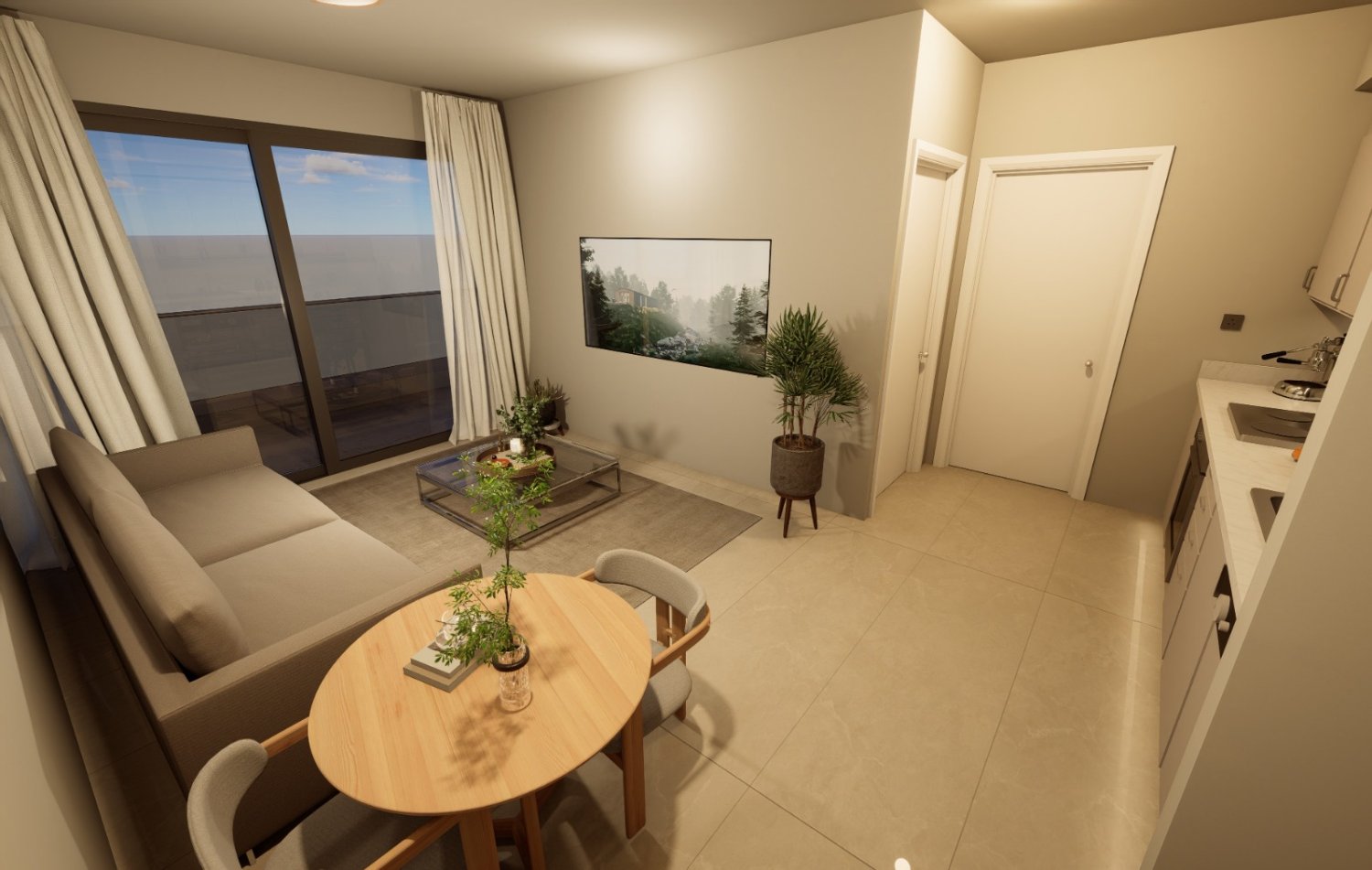 Studio Apartment in Larnaca, Larnaka, Cyprus No. 63155