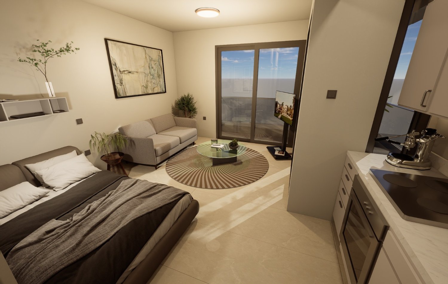 Studio Apartment in Larnaca, Larnaka, Cyprus No. 63155