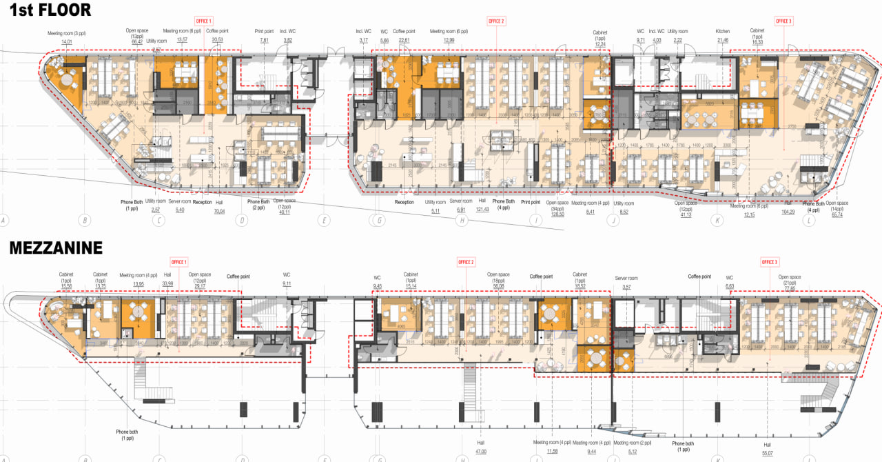 399m2 Office in Limassol, Cyprus No. 64378