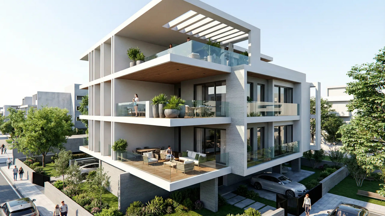 1 dormitorio Apartamento en Paphos, Chipre No. 64599