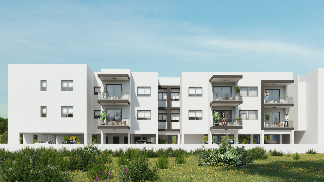2 dormitorios Apartamento en Larnaca, Larnaka, Chipre No. 64898