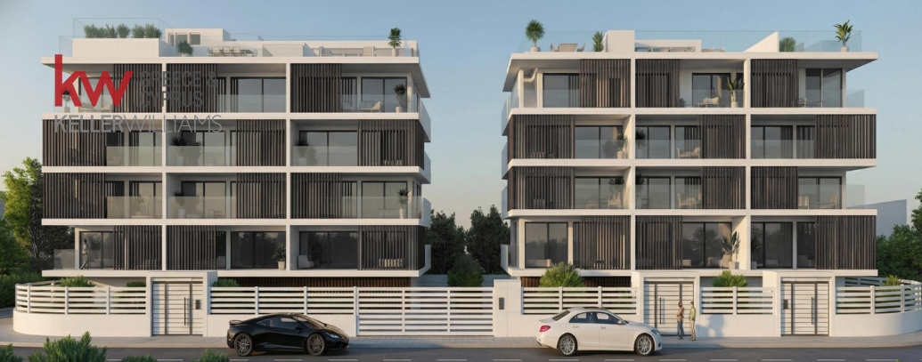 Квартира с 1 спальней в Ливадия, Ларнака, Кипр № 59354