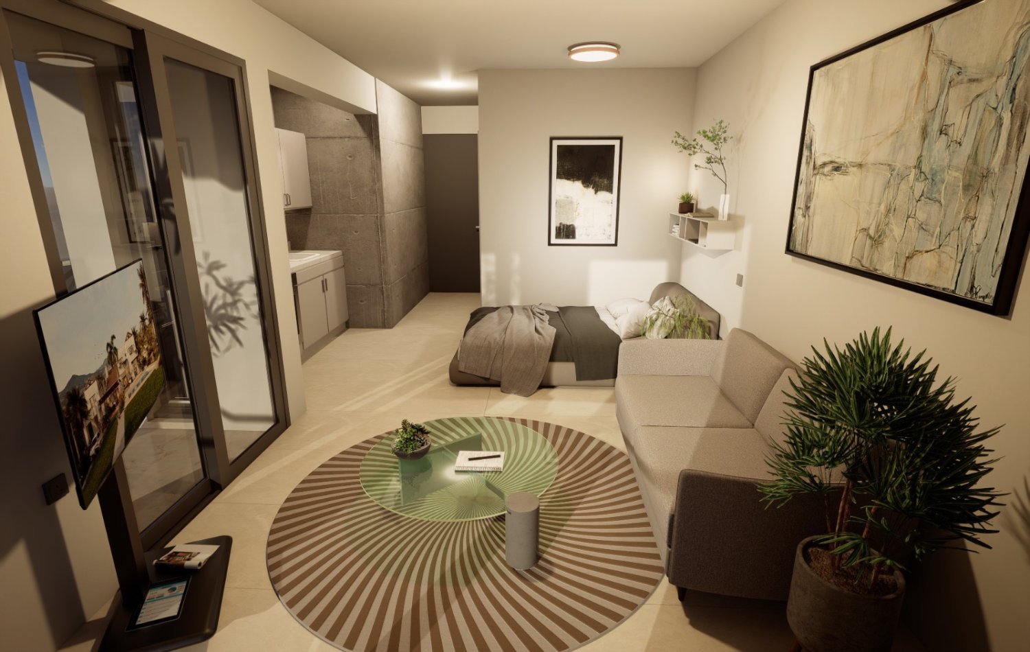 Studio Apartment in Larnaca, Larnaka, Cyprus No. 63158