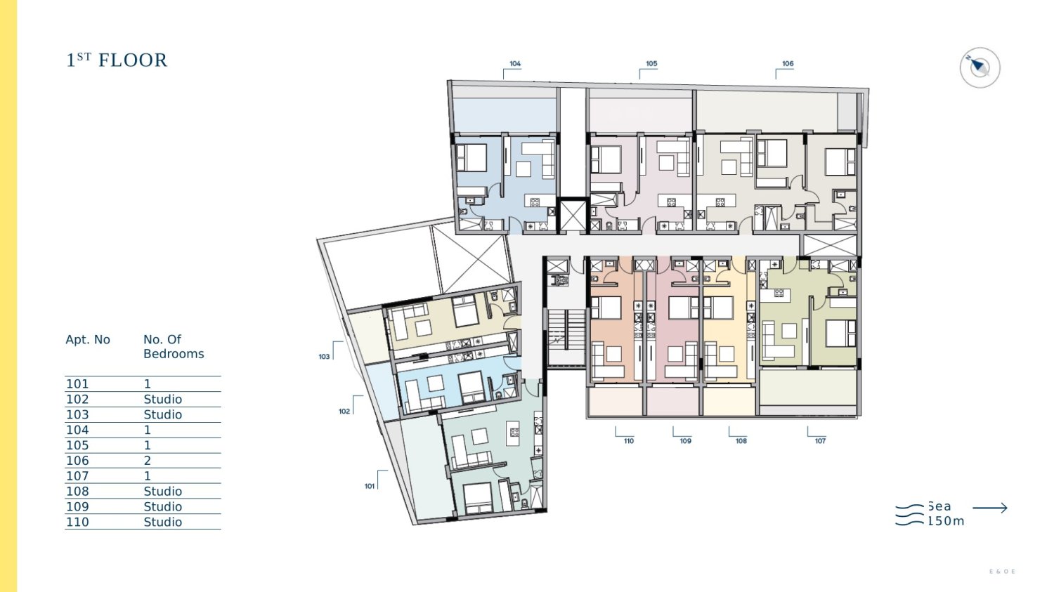 41m2 Apartment in Limassol, Cyprus No. 63636
