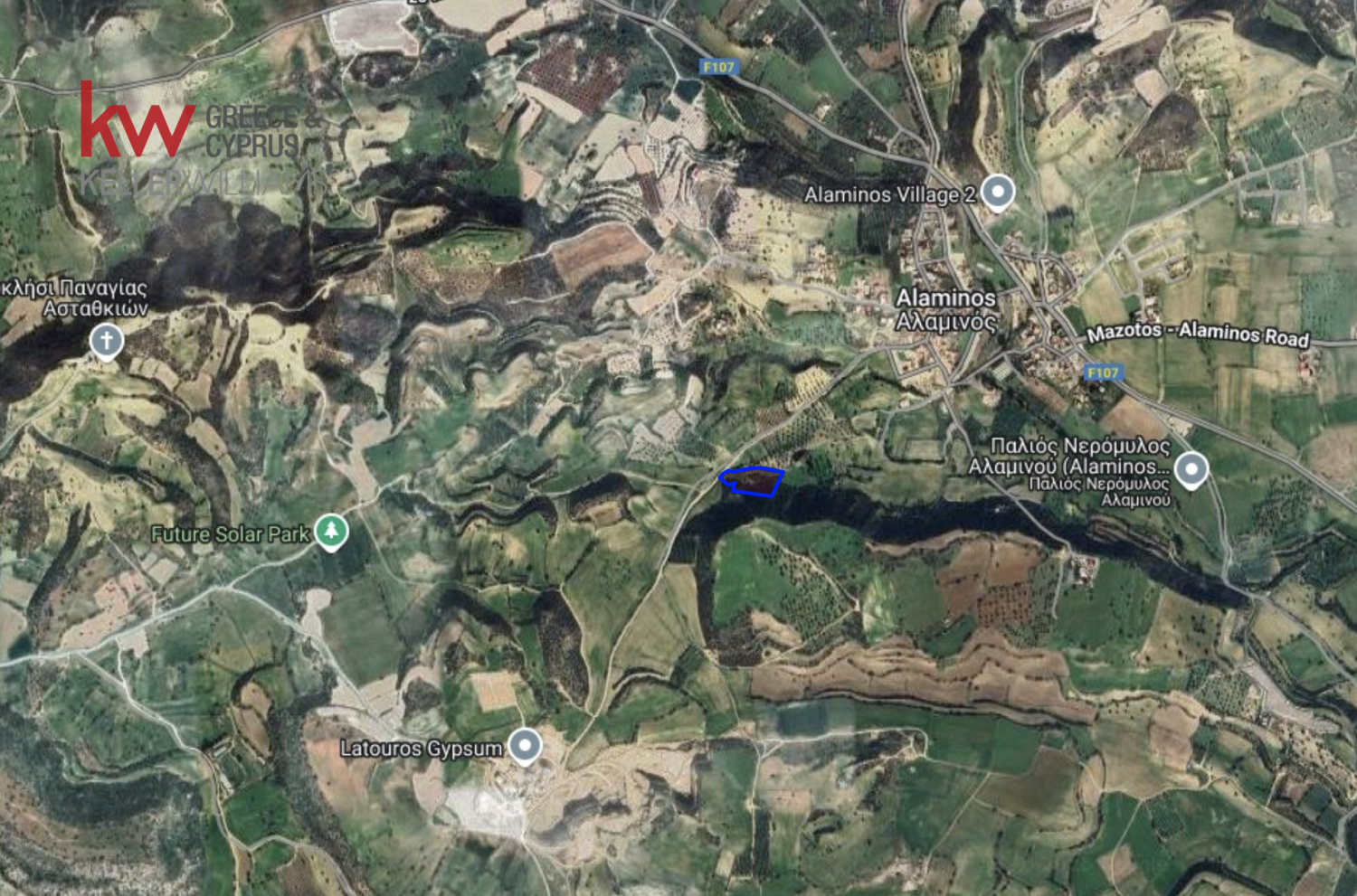 8696m2 Terrain à Alaminos, Larnaka, Chypre No. 40470