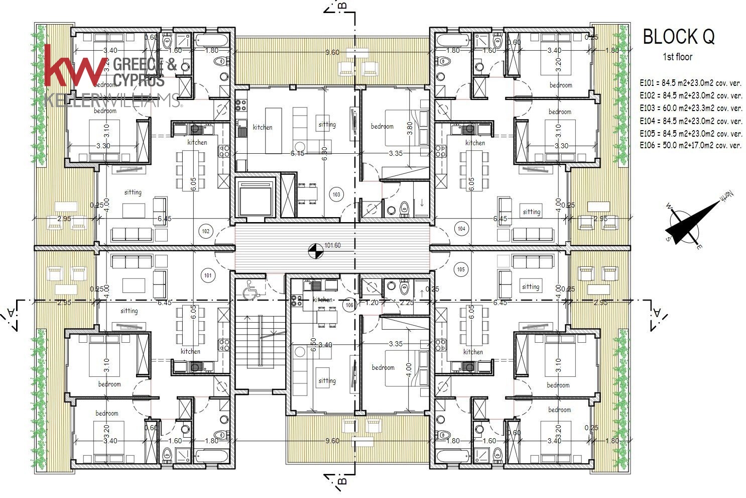 1 dormitorio Apartamento en Geroskípou, Paphos, Chipre No. 61108