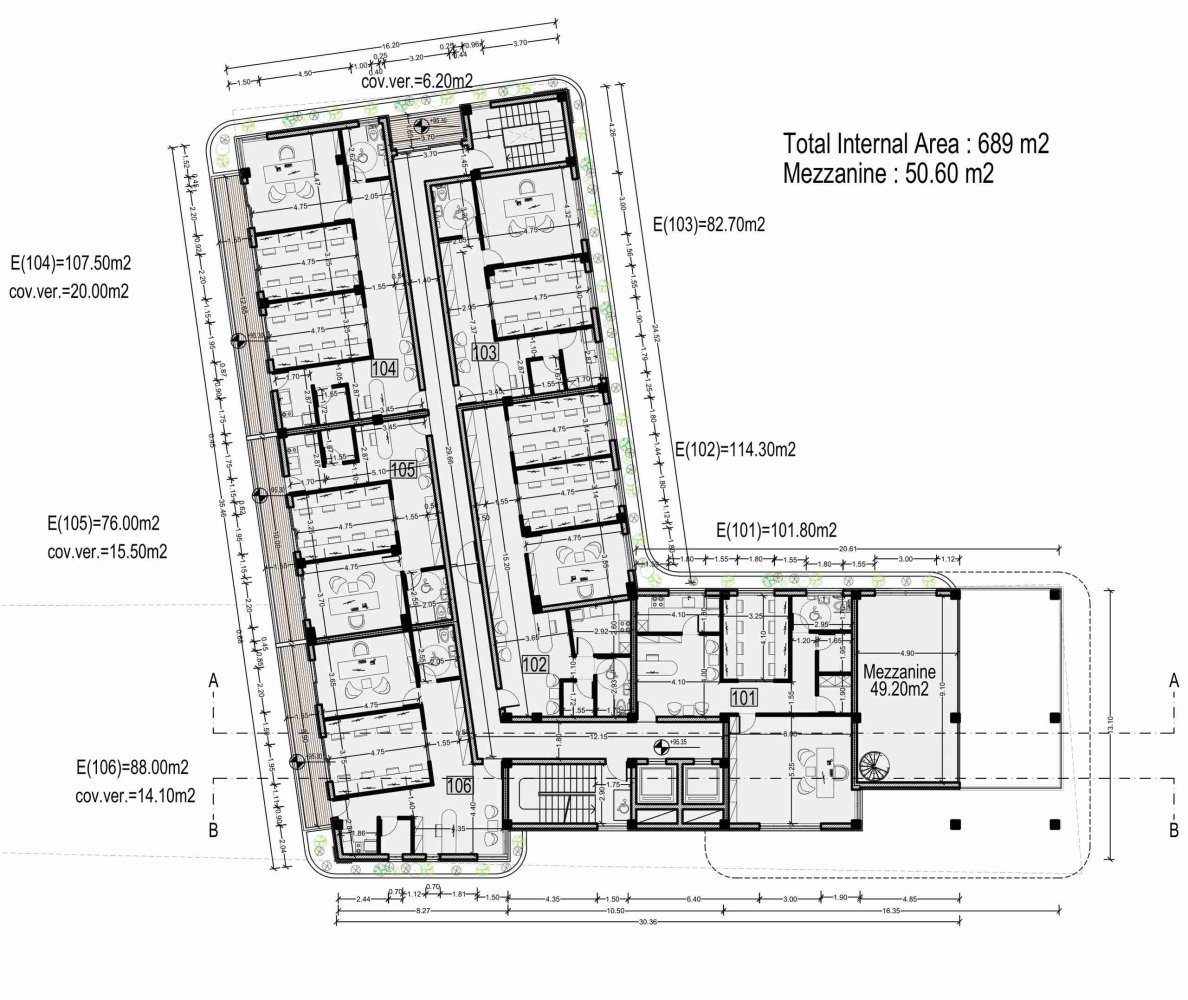 139m2 Office in Paphos, Cyprus No. 65108