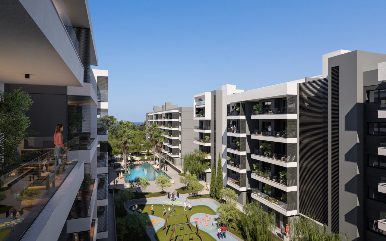 1 dormitorio Apartamento en Zakaki, Limassol, Chipre No. 64847