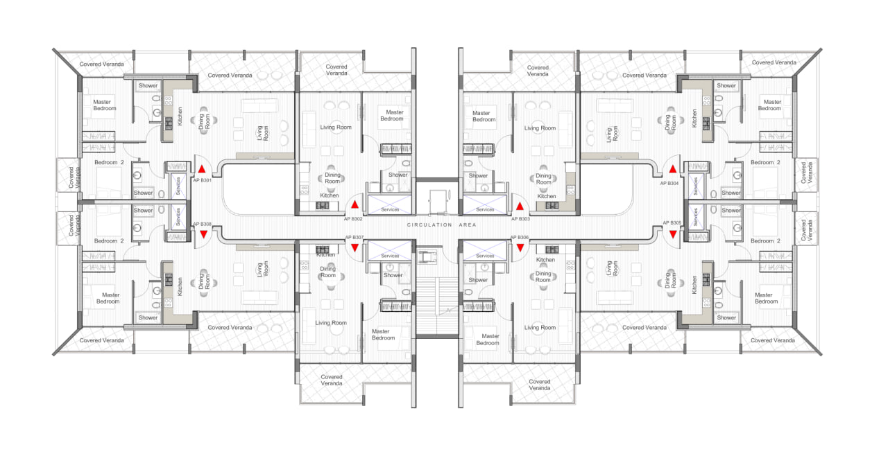 2 bedrooms Apartment in Ammochostos, Cyprus No. 64428