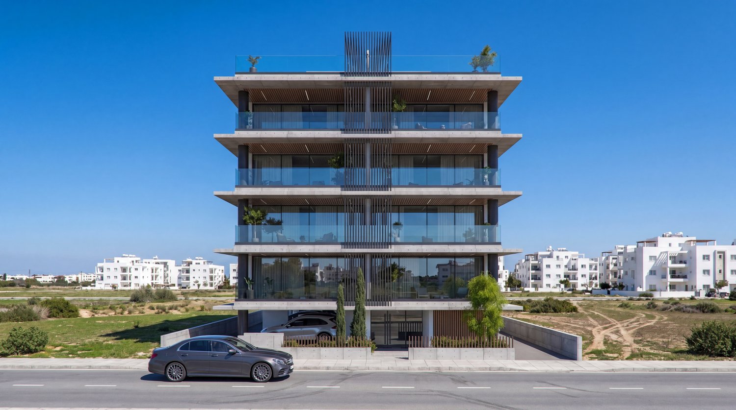2 bedrooms Apartment in Larnaca, Larnaka, Cyprus No. 63049