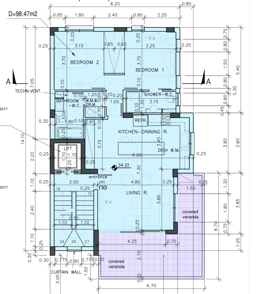 2 bedrooms Apartment in Limassol, Cyprus No. 64257