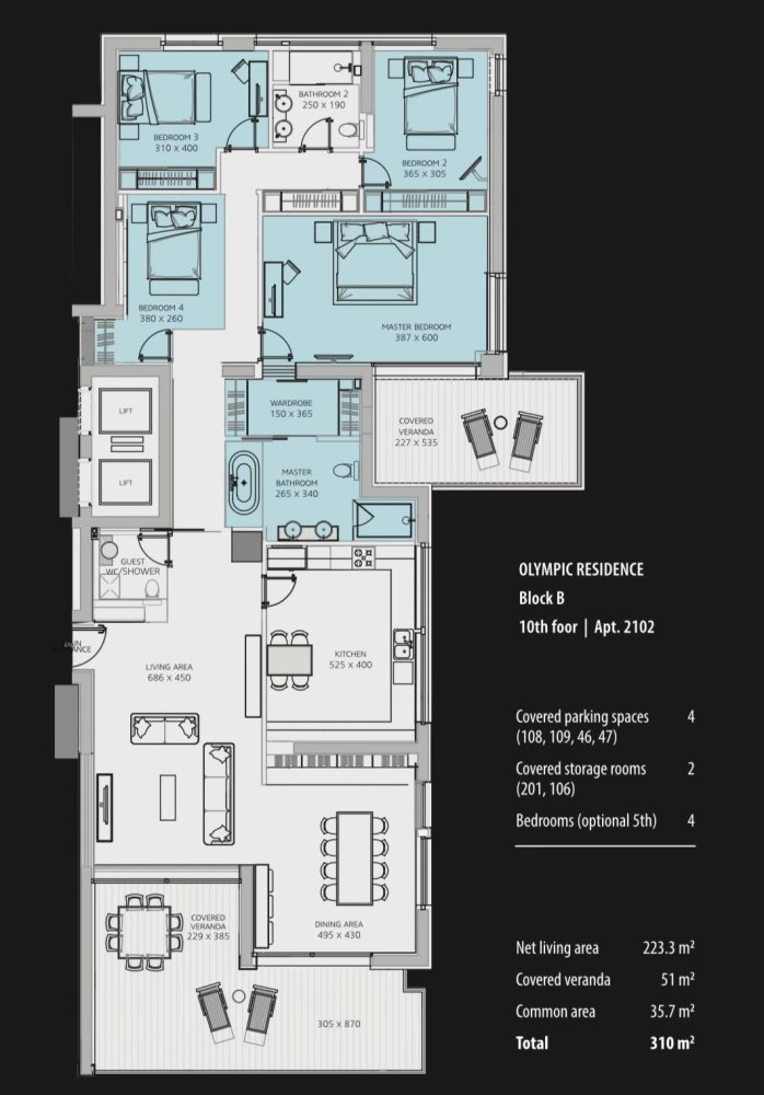 4 bedrooms Apartment in Neapolis, Limassol, Cyprus No. 62144