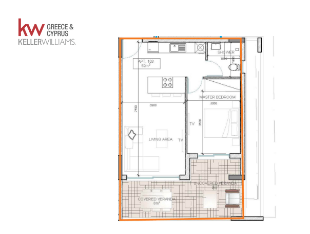 1 bedroom Apartment in Livadia, Larnaka, Cyprus No. 60330