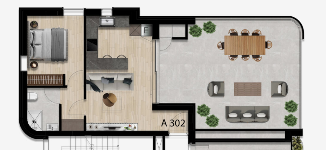 1 bedroom Apartment in Paphos, Cyprus No. 64690