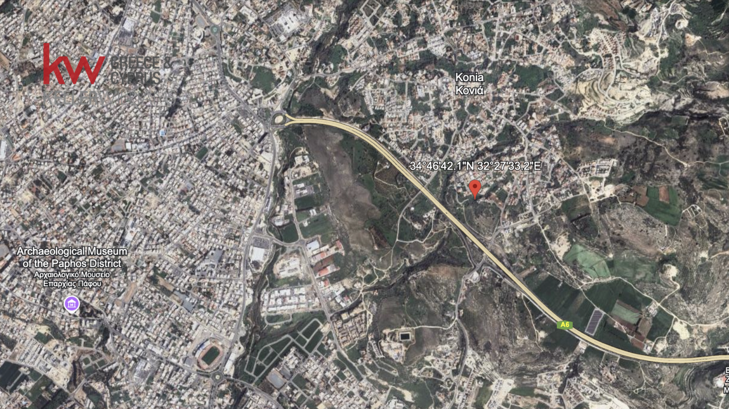 550m2 Land in Konia, Paphos, Cyprus No. 61649