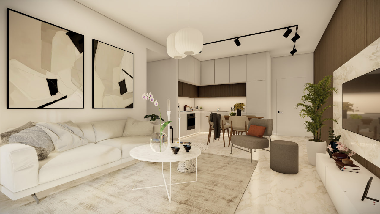 2 dormitorios Apartamento en Paphos, Chipre No. 64743