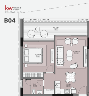 1 bedroom Apartment in Livadia, Larnaka, Cyprus No. 60318