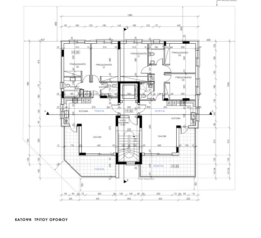 Квартира с 3 спальнями в Агиос Иоаннис, Лимассол, Лимасол, Кипр № 64652
