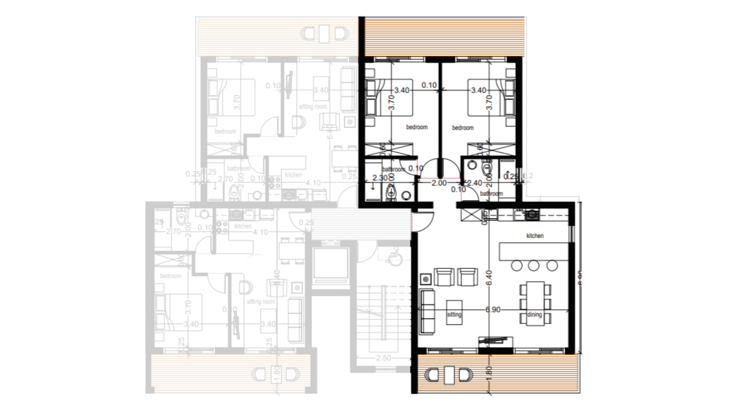 2 dormitorios Apartamento en Paphos, Chipre No. 65171