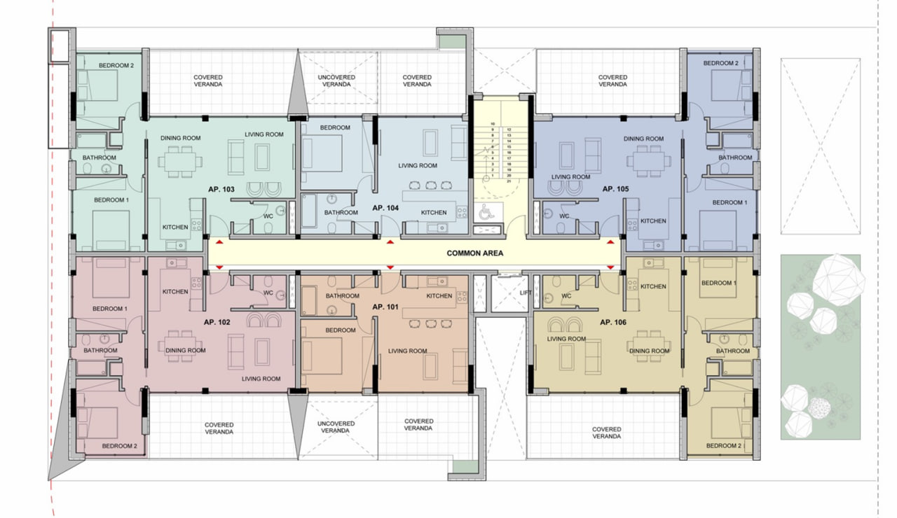 1 bedroom Apartment in Limassol, Cyprus No. 64034
