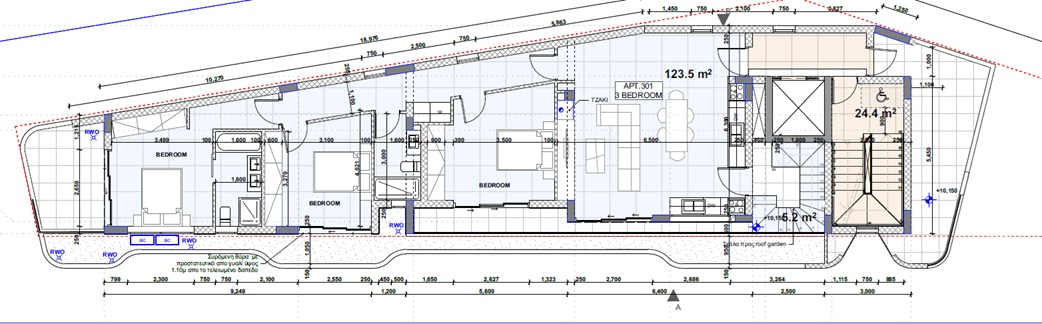 3 chambres Penthouse à Limassol, Chypre No. 64800