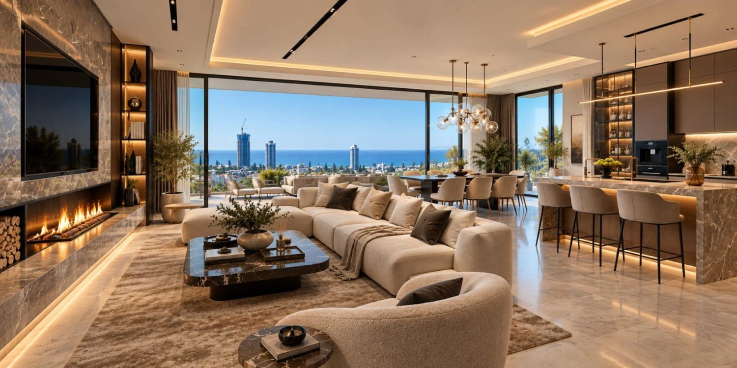 3 chambres Penthouse à Limassol, Chypre No. 64800