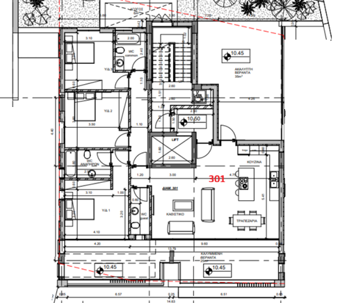 3 chambres Appartement à Limassol, Chypre No. 64412