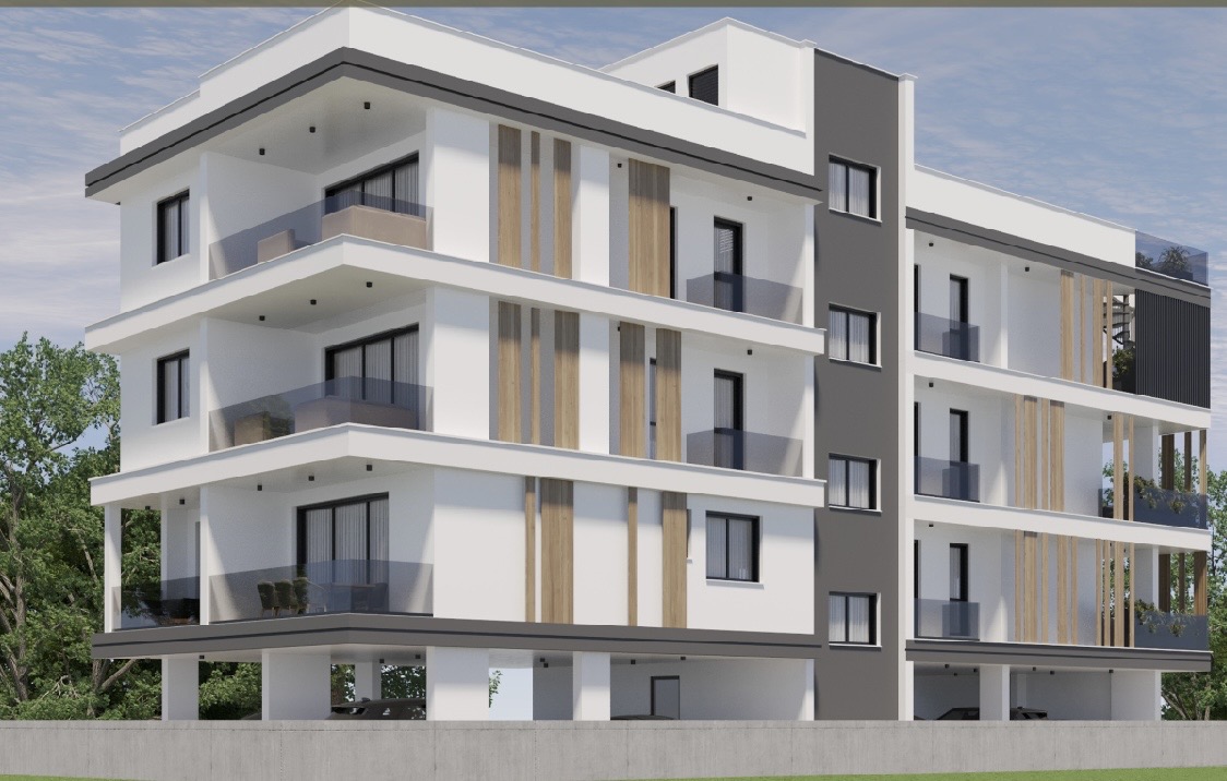 Квартира с 2 спальнями в Арадипу, Ларнака, Кипр № 61488