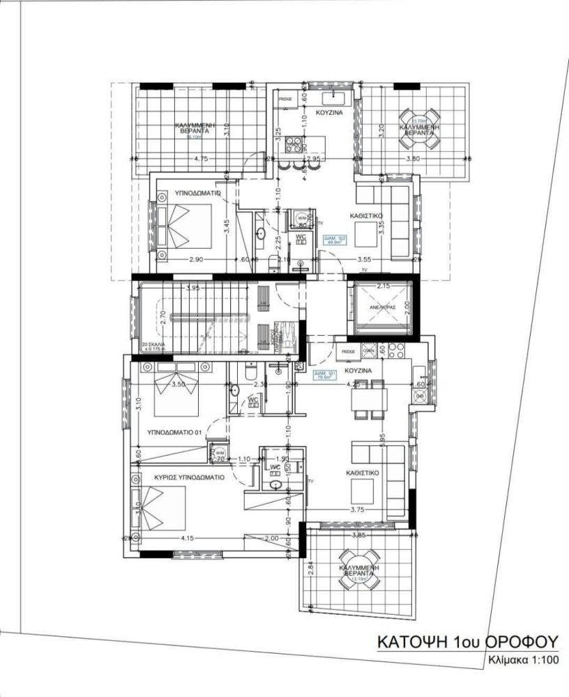 2 bedrooms Apartment in Ypsonas, Limassol, Cyprus No. 62566
