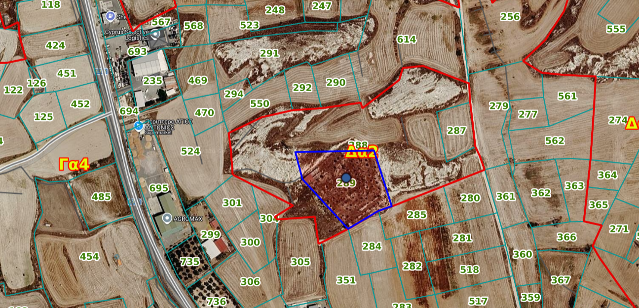 6398m2 Terreno en Aradippou, Larnaka, Chipre No. 62260