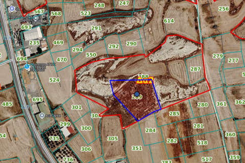 6398m2 Terreno en Aradippou, Larnaka, Chipre No. 62260