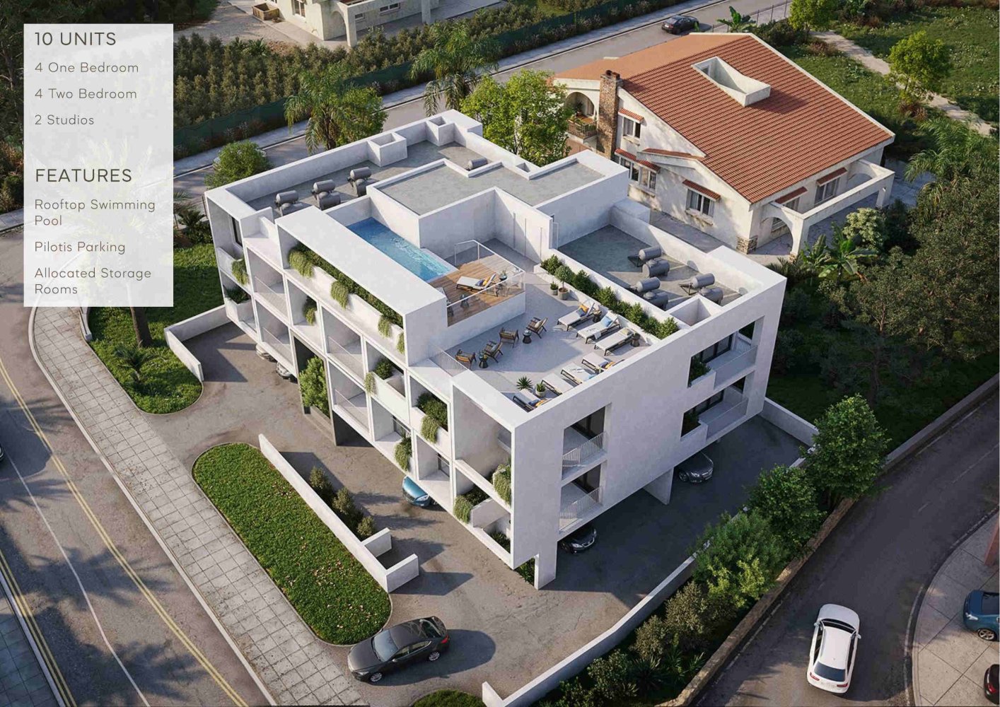 2 dormitorios Apartamento en Paphos, Chipre No. 64515