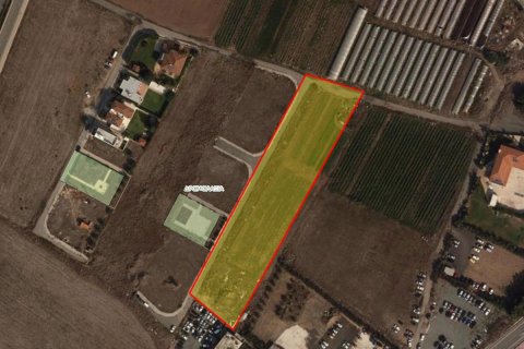 Земельный участок 6689м2 в Дромолаксия, Ларнака, Кипр № 39490