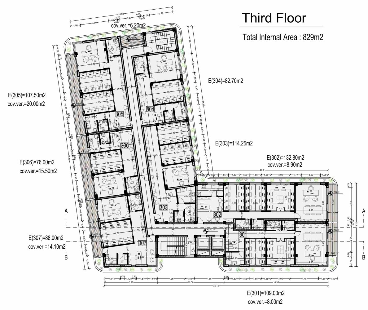 139m2 Office in Paphos, Cyprus No. 65095