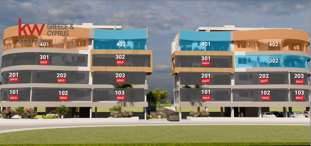 2 dormitorios Apartamento en Larnaca, Larnaka, Chipre No. 63384
