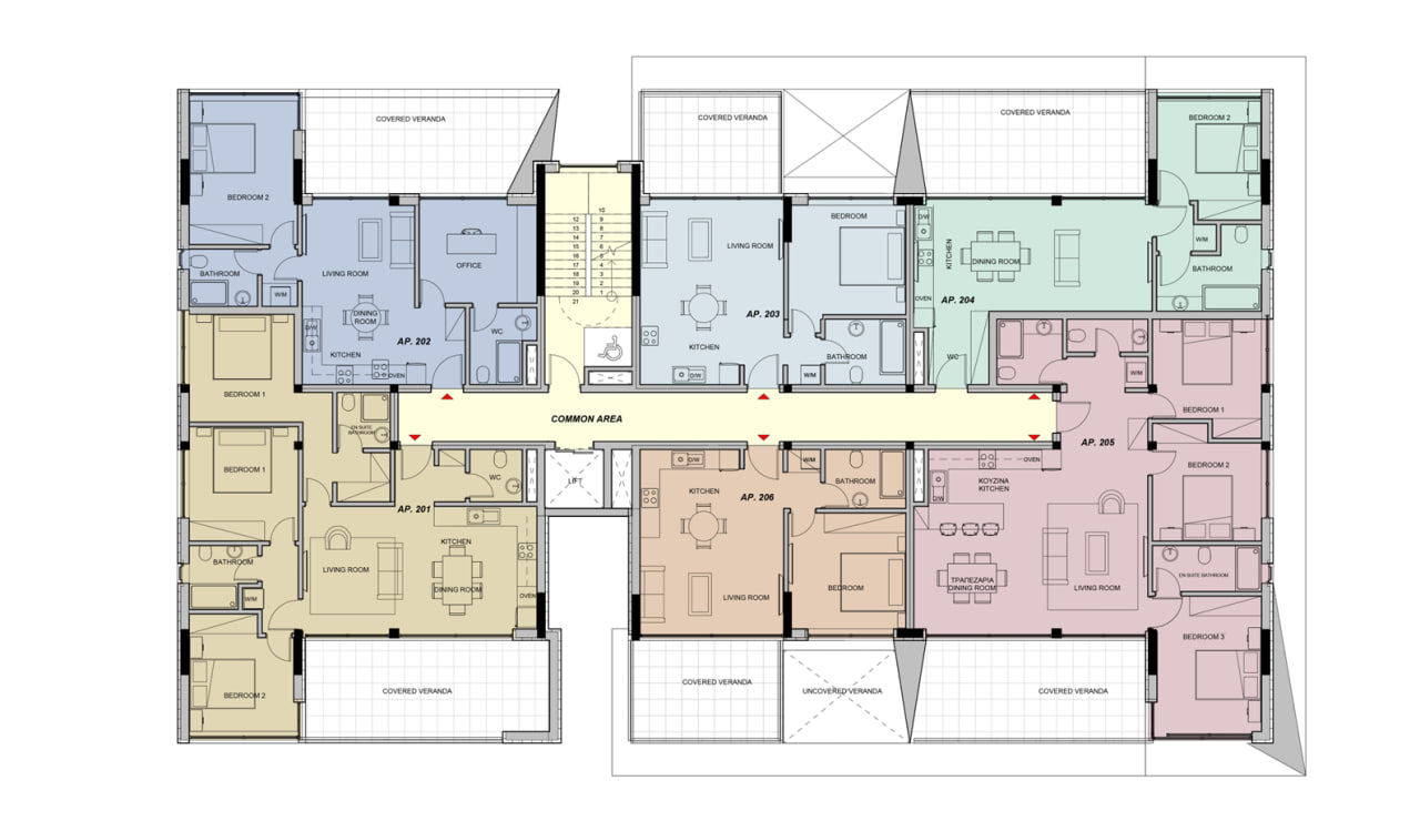 3 bedrooms Apartment in Limassol, Cyprus No. 64037