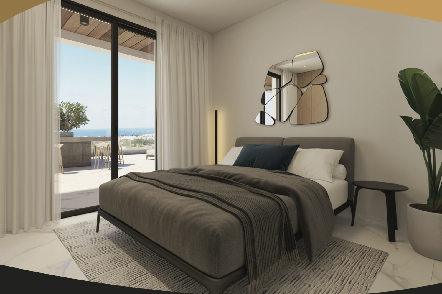 3 chambres Penthouse à Mesogi, Paphos, Chypre No. 65493