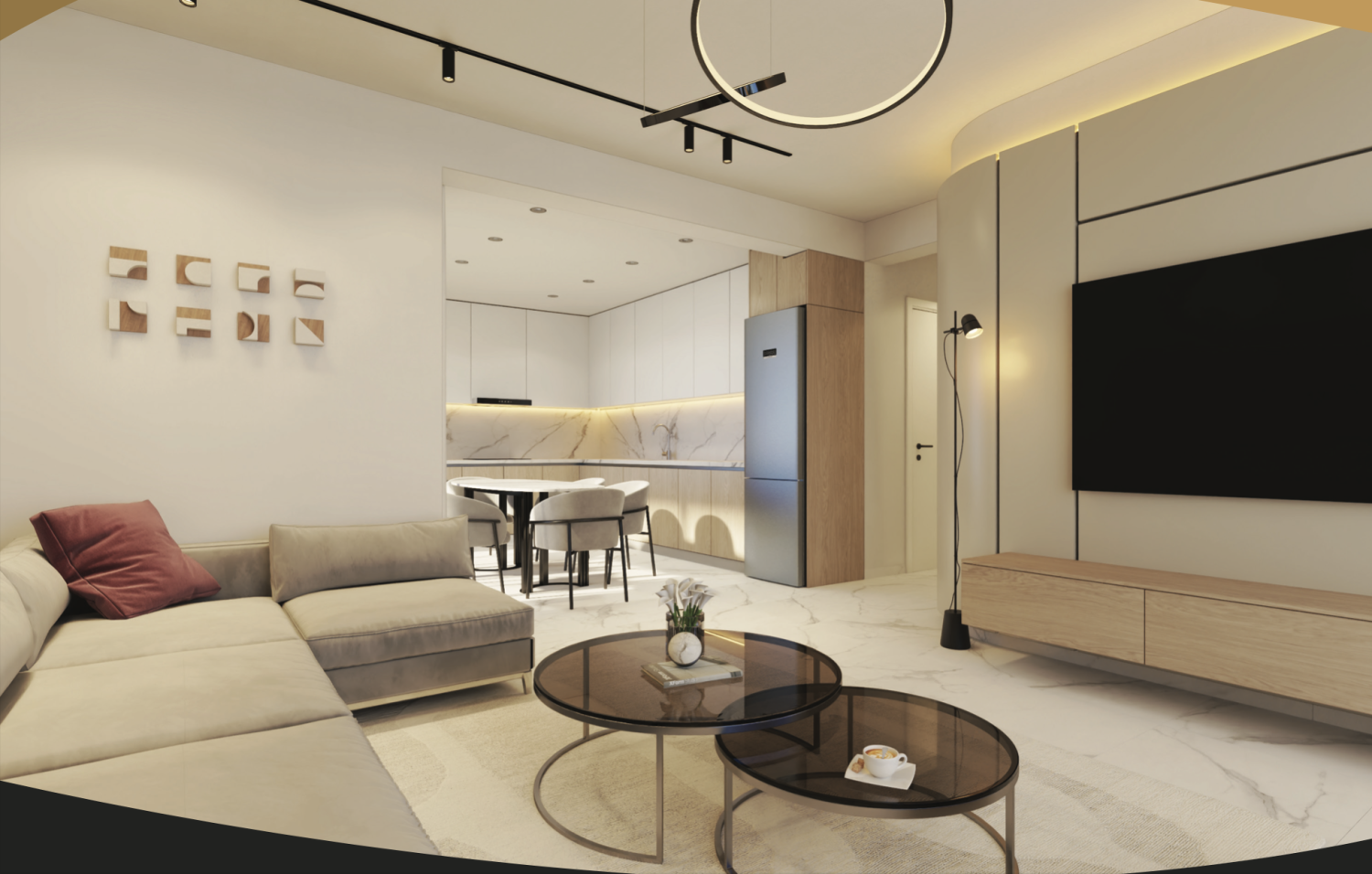 3 chambres Penthouse à Mesogi, Paphos, Chypre No. 65493
