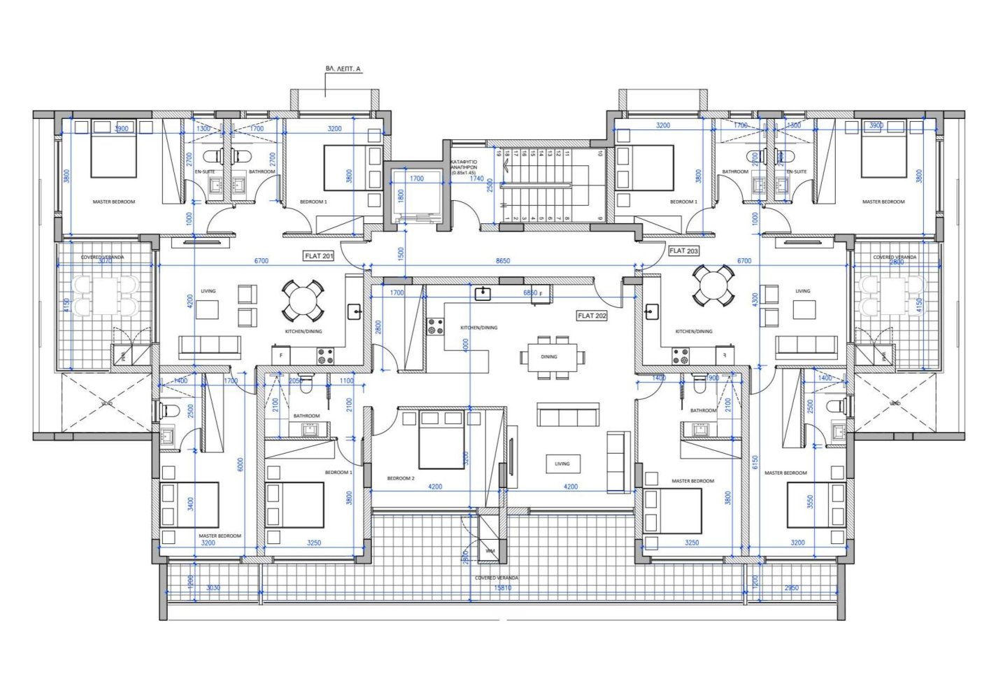 3 chambres Appartement à Anavargos, Paphos, Chypre No. 63968