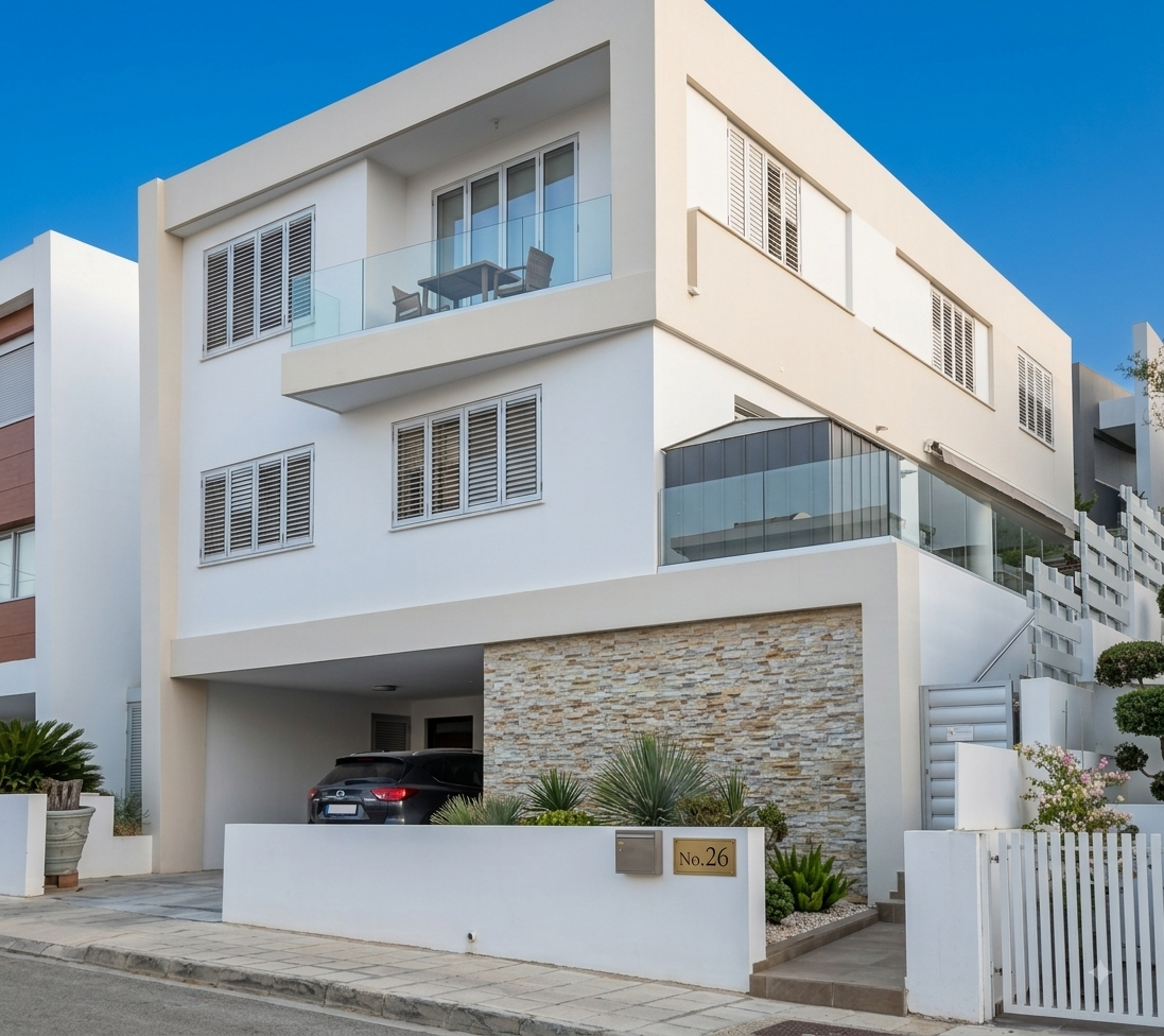 5 dormitorios Adosado en Nicosia, Chipre No. 61541