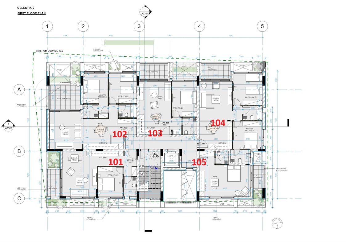 2 bedrooms Apartment in Paphos, Cyprus No. 64514