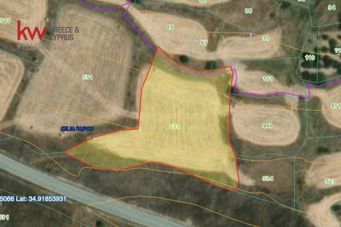 3196m2 Terreno en Milia, Paphos, Chipre No. 61181