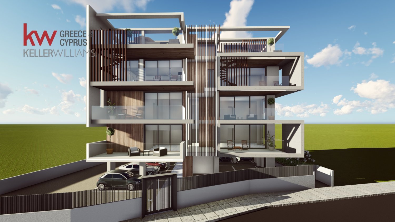 1 dormitorio Apartamento en Livadia, Larnaka, Chipre No. 61353