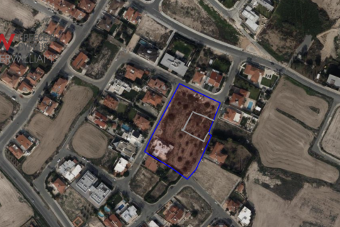 Земельный участок 530м2 в Арадипу, Ларнака, Кипр № 50308