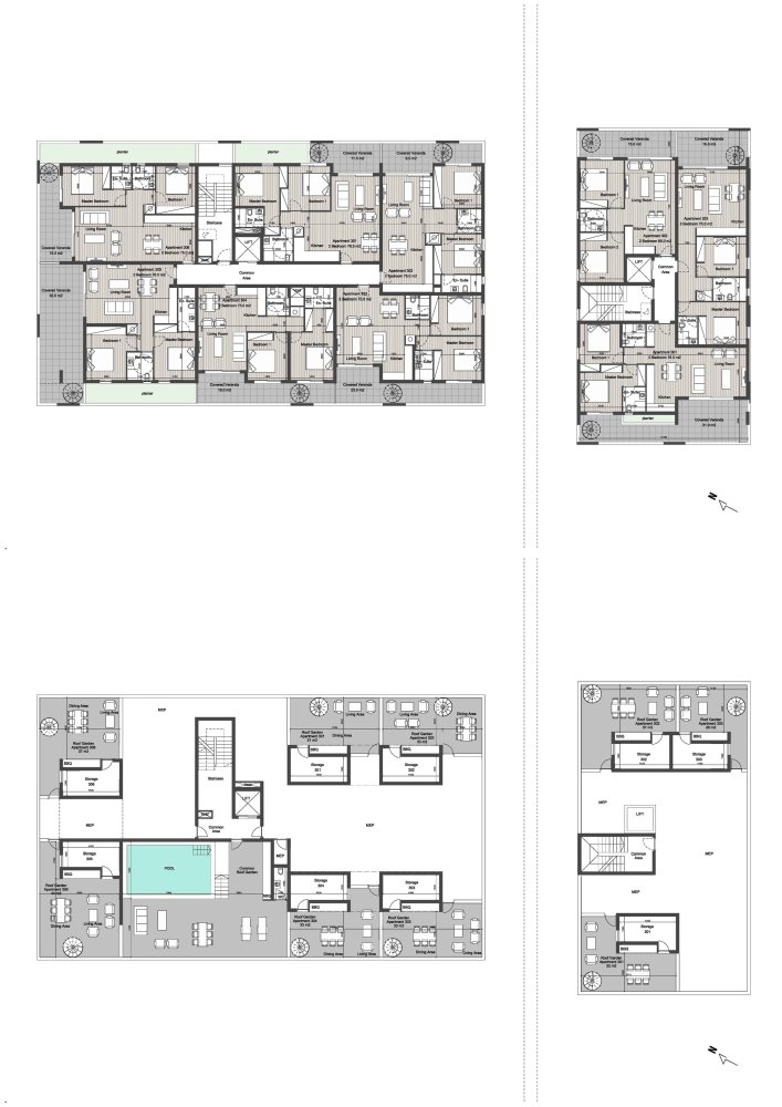 2 chambres Penthouse à Limassol, Chypre No. 64457