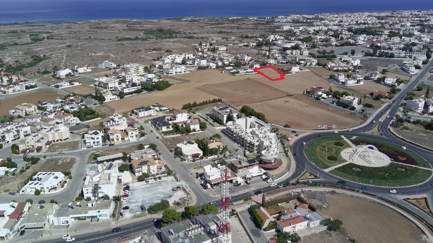 1868m2 Terreno en Paralimni, Ammochostos, Chipre No. 62575
