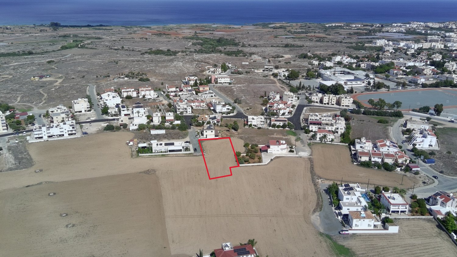 1868m2 Terreno en Paralimni, Ammochostos, Chipre No. 62575