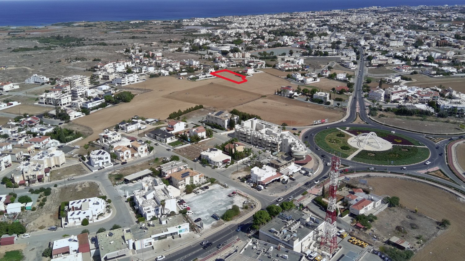 1868m2 Terreno en Paralimni, Ammochostos, Chipre No. 62575